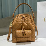 Christian Dior Small Dior Caro Bucket Bag M3372